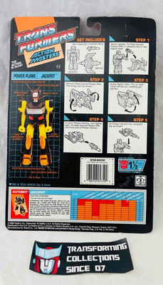 Transformers Original G1 1990 Action Masters Jackpot MOSC Sealed