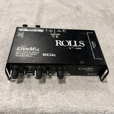 Rolls MX34c Live Mix 2 CH AV Mixer
