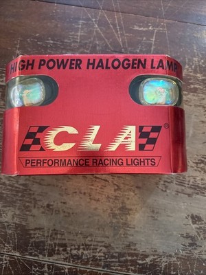 FOG LIGHT CLA Performance Racing High Power Halogen Lights Universal Fit ALL NEW