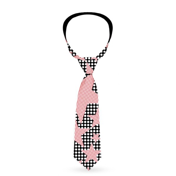 Necktie Standard - Eighties Stars2 Black/White/Red (Us Import) ACC NEU-image