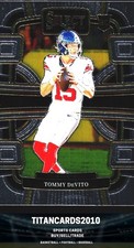 Tommy DeVito 2023 Panini Select Rookie Concourse RC New York Giants #73