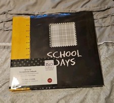 Me  My Big Ideas School Days Scrapbook Album Photo Album 12"x12" NWT
