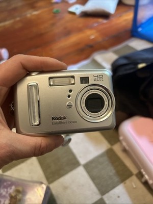 Kodak EasyShare CX7430 4.0MP Digital Camera With SD Card, Silver - Tested