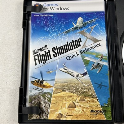 Microsoft Flight Simulator X Gold Edition PC DVD Video Game