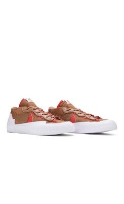 sacai x Nike Blazer Low  British Tan  size 10