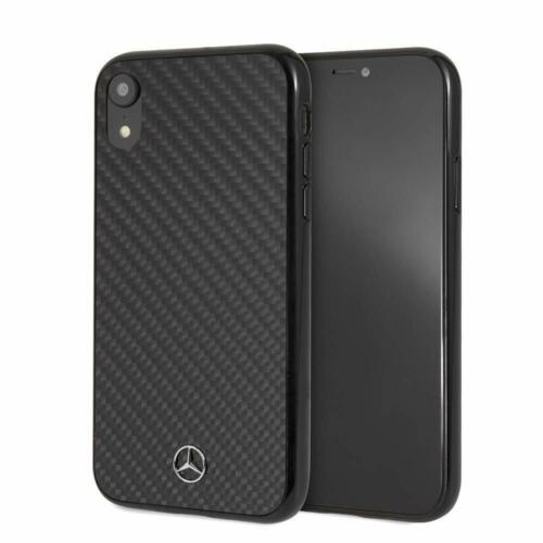 Mercedes Benz  Carbon Fiber Dynamic Pattern CASE for iPhone XR - Black  - 第 1/2 張圖片