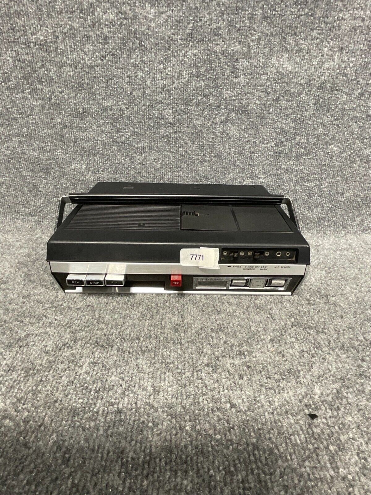 Cassette Tape Recorder Panasonic RQ-208 Pana Ject With Mic