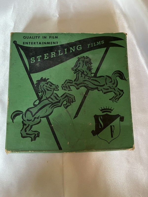 Vintage Sterling Films Elephant Hunt 16mm reel 
