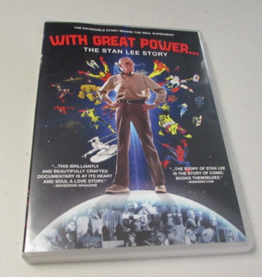 With Great Power... The Stan Lee Story (DVD, 2012, FilmBuff)
