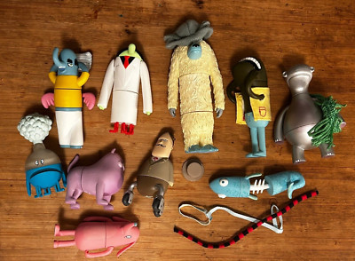 KidRobot Le Doux Critter Splitter LOT of 11 w/ CHASE & Accessories