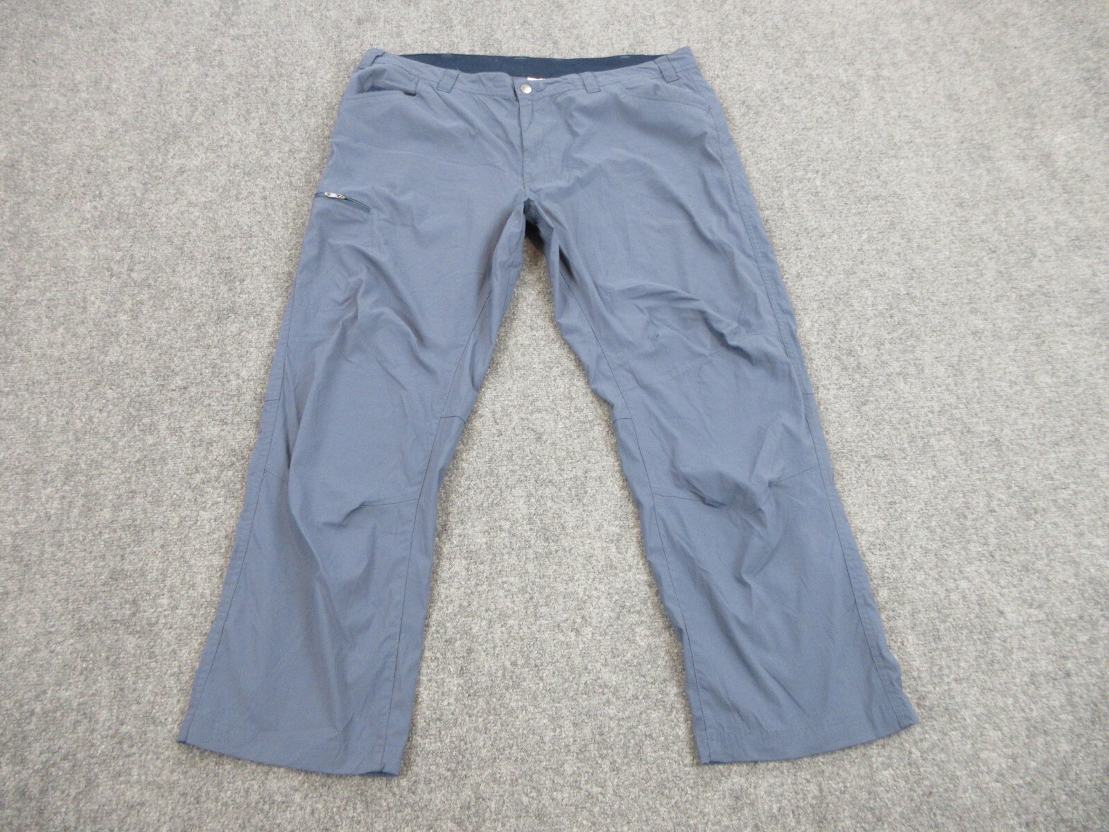 Columbia Pants Mens 42 Blue Outdoors PFG Logo Lightweight Casual Fishing 42x29