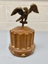 Single Tell City Chair Co Maple Bronze Eagle Doorstop Bookend Replacement   3109