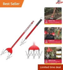 Dynamic Hand Tiller and Cultivator - Lightweight Design for Easy Gardening