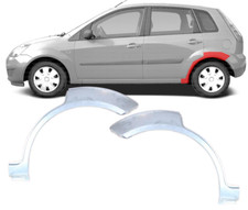 Für Ford Fiesta 2002- 2008 5Tur Radlauf Reparaturblech Satz/ L+R