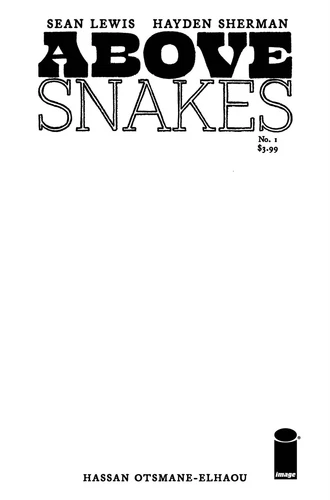 Above Snakes #1 (of 5) Cvr B Blank Sketch (mr) Image Comics Comic Book