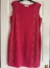 wallis 16 petite pink pencil dress BNWT