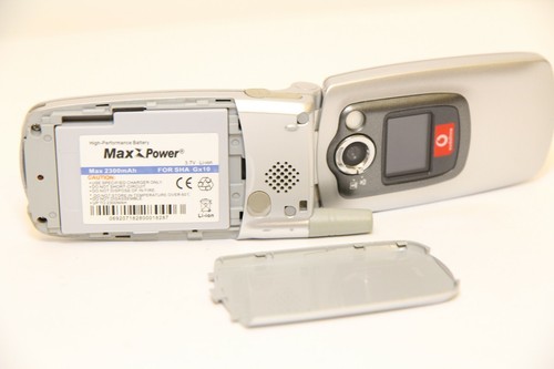 SHARP GX20 Vodafone Flip Cellular Mobile Phone Dual Display GSM Collect JAPAN - Picture 8 of 12