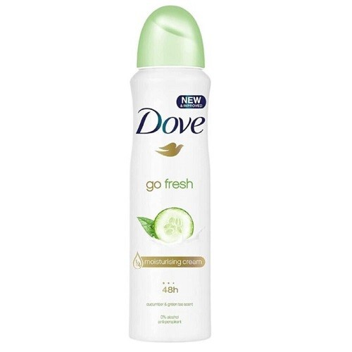 DOVE GO FRESH CUCUMBER & GREEN TEA 250ML DEODORANT SPARY - Picture 1 of 3