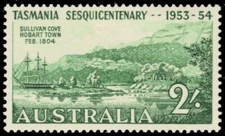 AUSTRALIA 265 (SG270) - Settlement in Tasmania "Sullivan Cove" (pb73943)