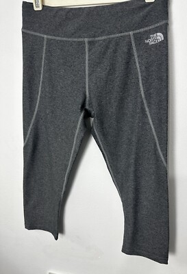 The North Face FlashDry Crop Leggings Women's Medium Gray New Without Tags