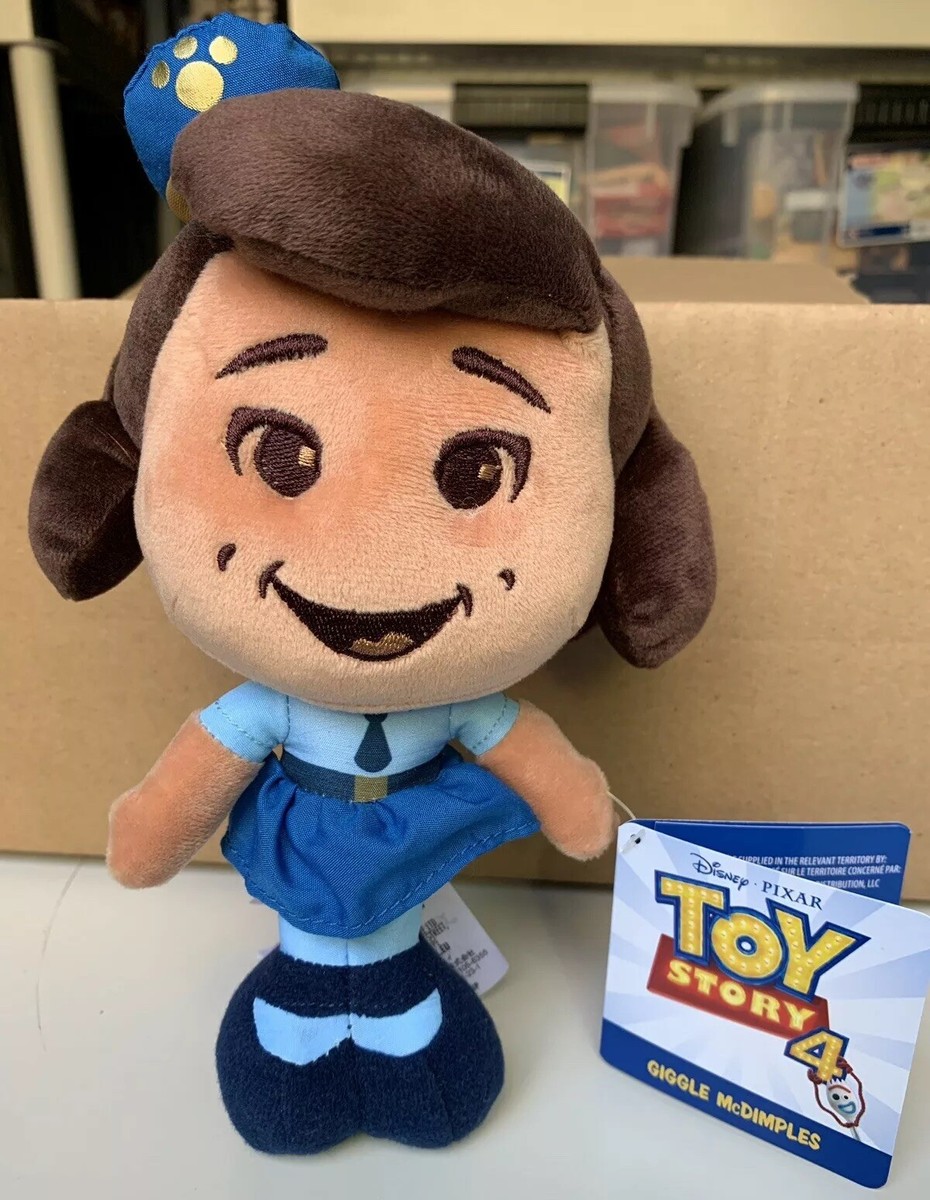 EPOCH Toy Story Giggle McDimples 10枚限定 DISNEY PIXAR TOY STORY 4 GIGGLE MCDIMPLES 8 Inch Long Plush NWT