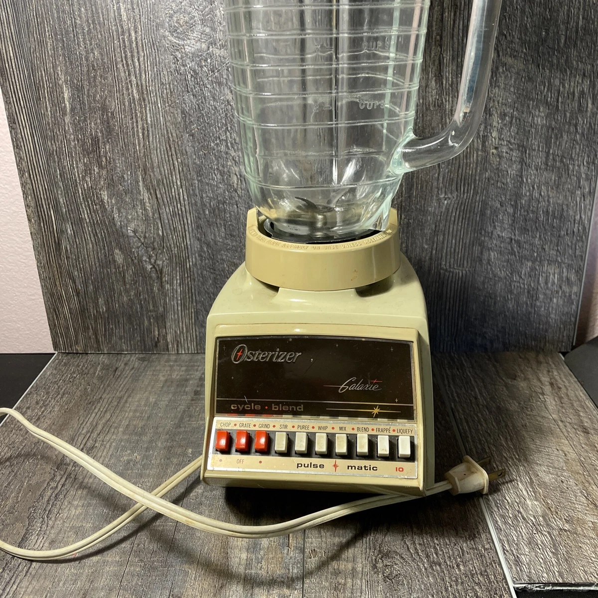 Vintage Osterizer Blender Galaxie 1960