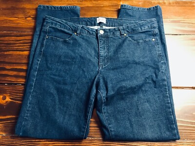 Measure E Made Jeans, Women's Size 16, Blue, Denim, Straight Leg, Pockets