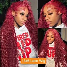 13x6 Hd Lace Frontal Human Hair Wig 13x4 Transparent Lace Curly Wave Frontal Wig