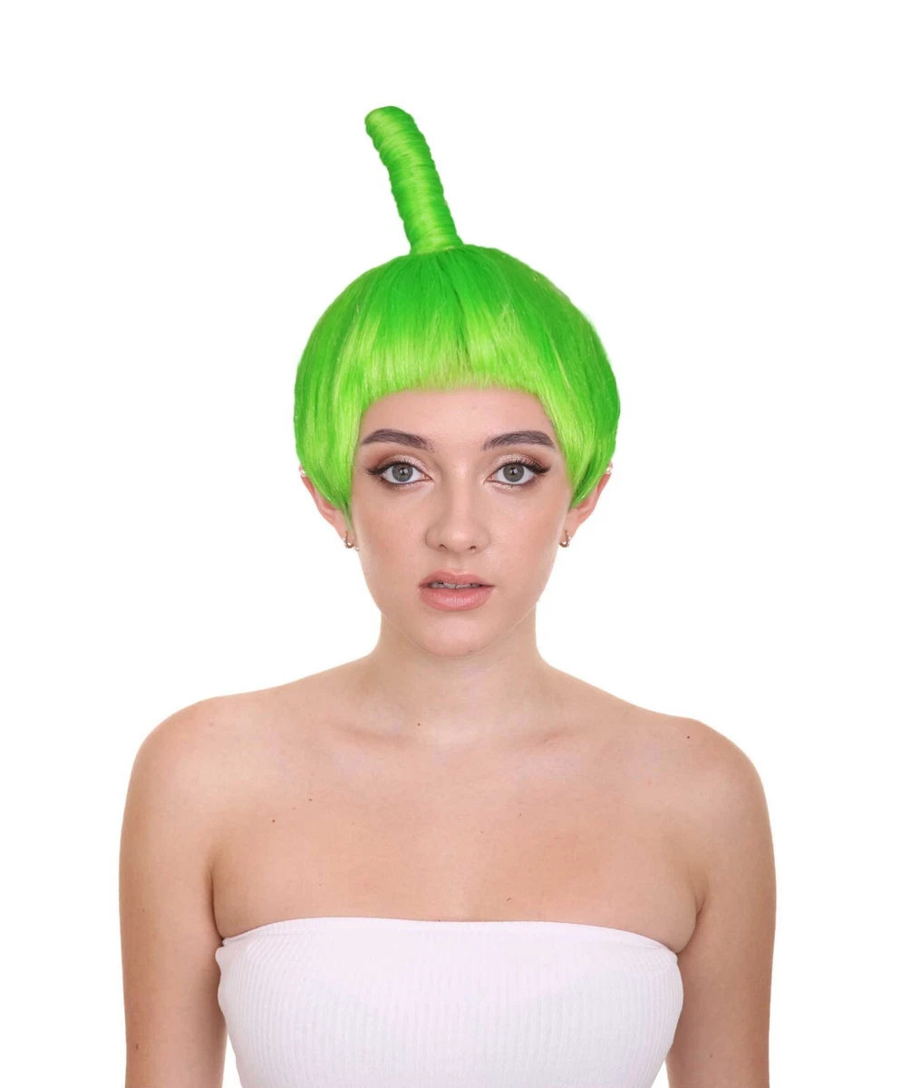 Green alien clearance wig