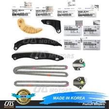 ⭐GENUINE⭐ Full Timing Chain Kit for 2011-2016 Hyundai Sonata Optima Hybrid 2.4L