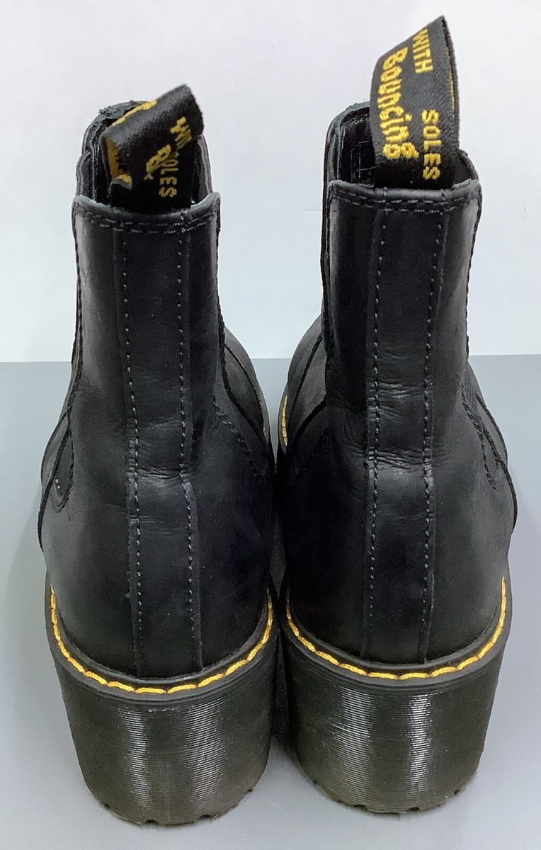 Dr Martens Rometty Burnished Wyoming Platform Chelsea Boot Dr Martens Rometty Burnished Wyoming Platform Chelsea Boot