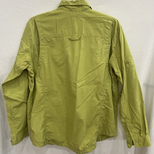 COLUMBIA CAMPING HIKING FISHING LONG SLEEVE VENTED SHIRT WOMENS SIZE XL GREEN - Picture 6 of 6