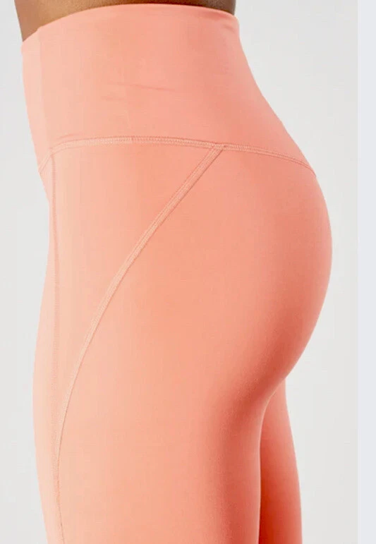 girlfriend-collective 7/8 high rise sherbet leggings