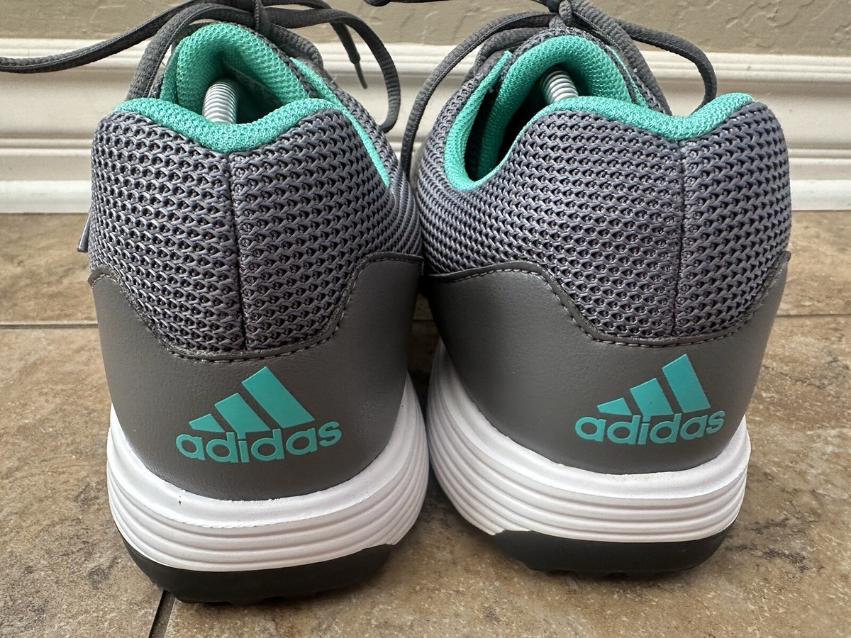 Adidas Shoes Bounce Mens Running Gray Leather Mesh Tie Running Athleisure 11.5 Adidas Shoes Bounce Mens Running Gray Leather Mesh Tie  main image 3