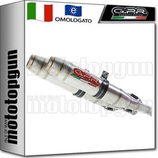 GPR SCARICO OMOLOGATO DEEPTONE CAFE RACER INOX HONDA VF 1000 F/F 1985 85 1986 86