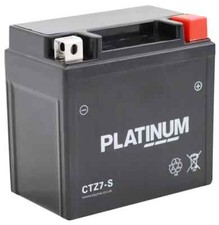 CTZ7-S PLATINUM AGM Motorcycle Battery Replaces YTZ7S