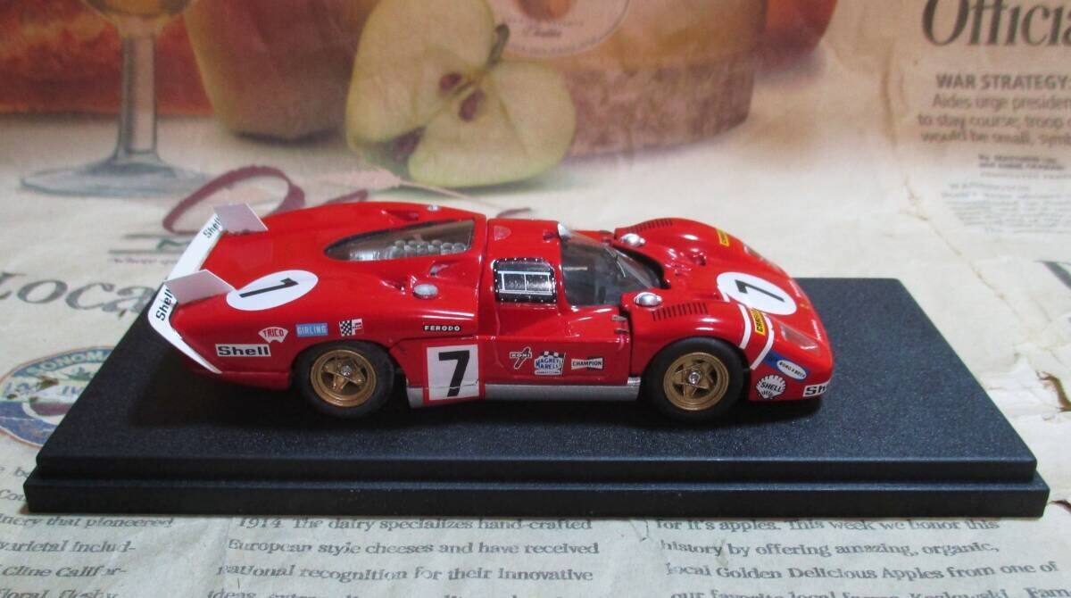 AMR 1/43 Ferrari 512S #7 1970 Le Mans SEFAC Rare Discontinued