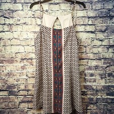 Urban Outfitters Multicolor Sleeveless Boho Style Open Back Mini Dress Size L