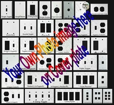 Create Your Own image Light Switch Power Outlet Wall Cover Plate Home Decor