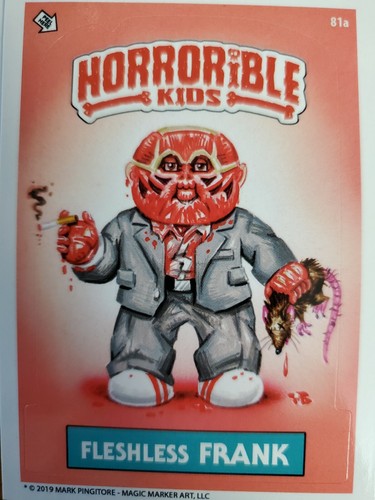 Magic Marker Mark Pingitore Horrorible Kids Series 4 Pick Your Parody Card GPK - Picture 38 of 102