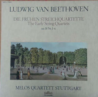 Ludwig Van Beethoven, Melos Quart 3xLP Club Dir + Box Vinyl Schallplatte 166436
