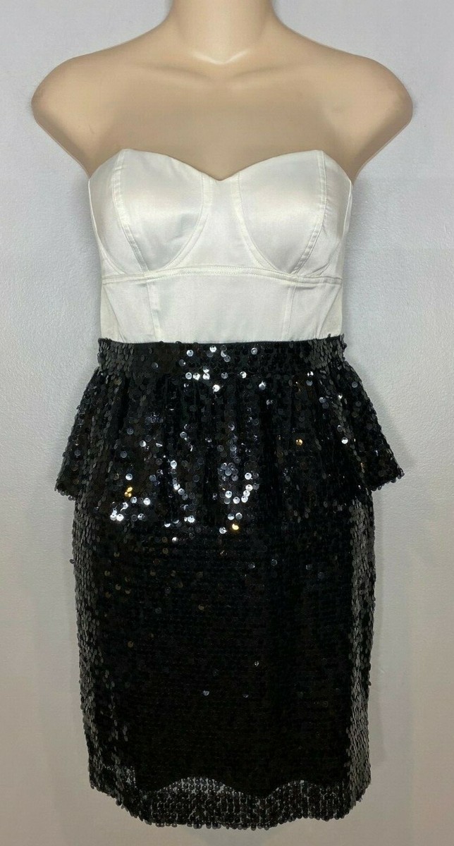 open lace back dress BCBGMAXAZRIA Anaya Lace Peplum Sequin Detail Gown  Runway Catalog