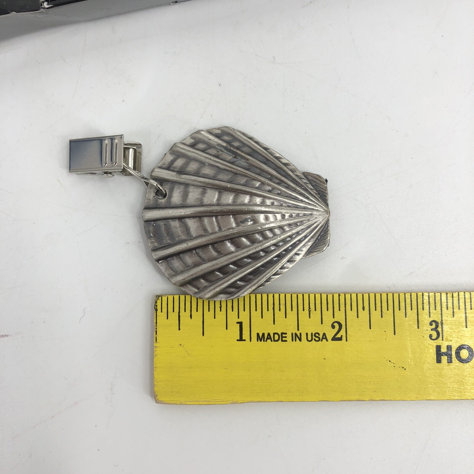 Metalla 3D Seashell Tablecloth Weights 4 Solid Heavyweight Pewter ...