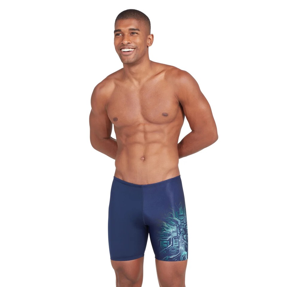 Zoggs Mens Cortex Mid Jammer Waist 36 Swimming Swim Trunks RRP £38 eBay