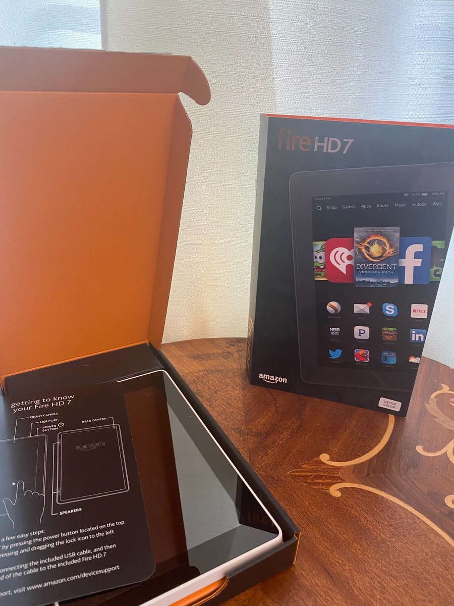 Amazon Fire HD 7 (4th Generation) 8GB, Wi-Fi, 7in - White for sale