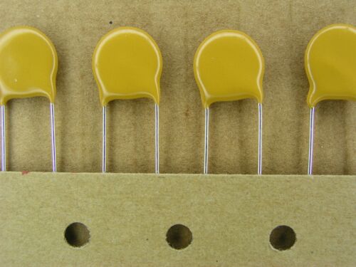 S01069 (8 Piece Lot) 2200 pf 2000 volt 2KV 10% Y5P leaded ceramic capacitor - Picture 2 of 4