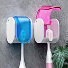 New ListingXylc6-Toothbrush Holders for sUpgrade Single Slot Design Toothbrush Holder Wall