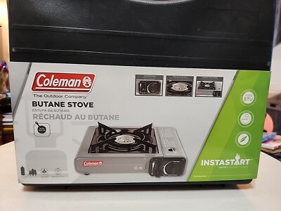 Coleman 1 Burner Cooking Tabletop Portable Butane Gas Camping