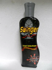 SWINGER 7X DARK BRONZER TANNING BED SUN TAN LOTION CREME BY DESIGNER SKIN NEW