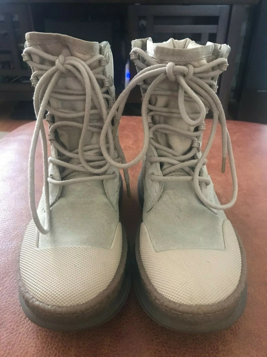 Alexander Wang A1 combat boots 3049B0052M Sand AUTHENTIC Size 37